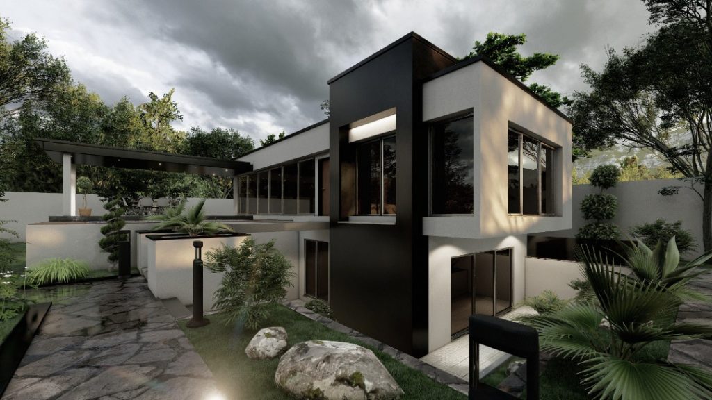 طراحی خارجی ویلا