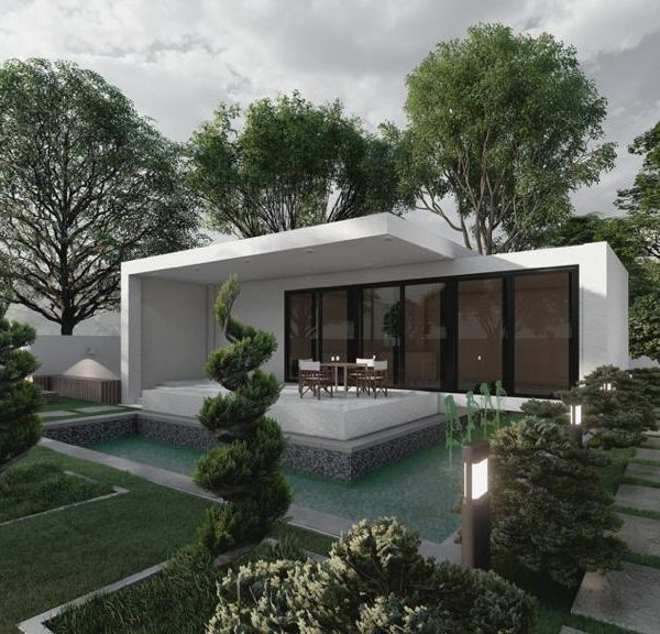 بازسازی ویلا